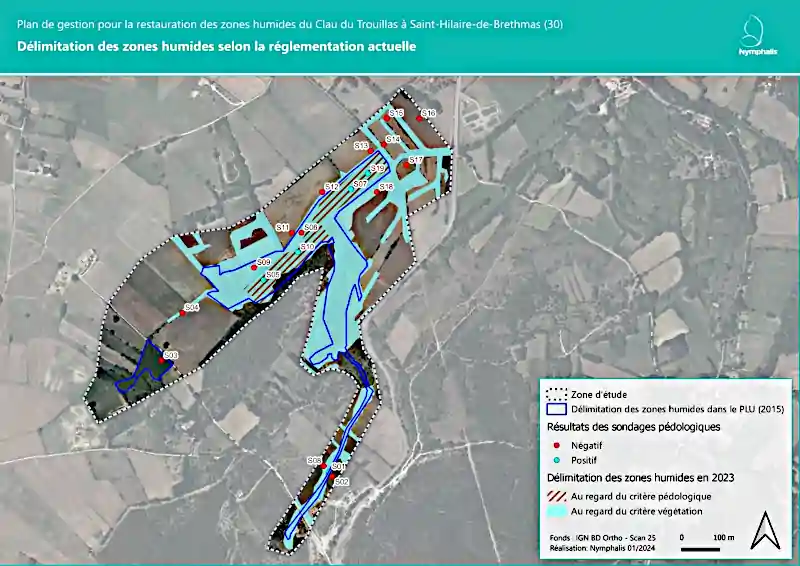 Carte-zone-humide-clau-trouillas-sentier-patrimoine